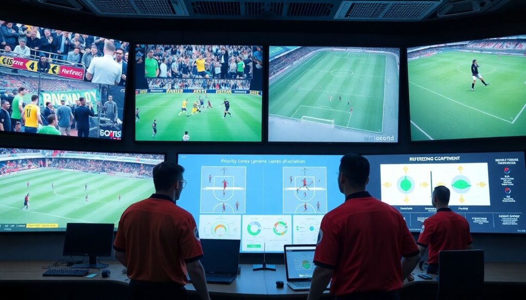 Роль ассистентов и VAR-операторов в разрешении спорных эпизодов - иллюстрация