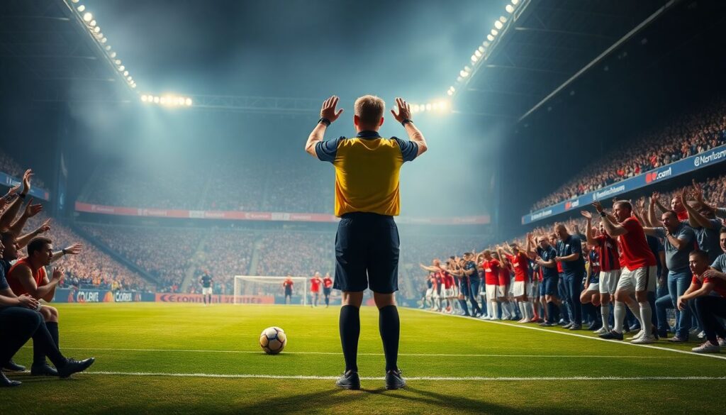 Роль ассистентов и VAR-операторов в разрешении спорных эпизодов - иллюстрация