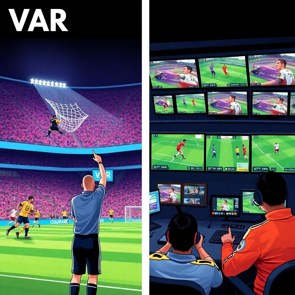 Роль ассистентов и Var-операторов в разрешении спорных эпизодов в футболе