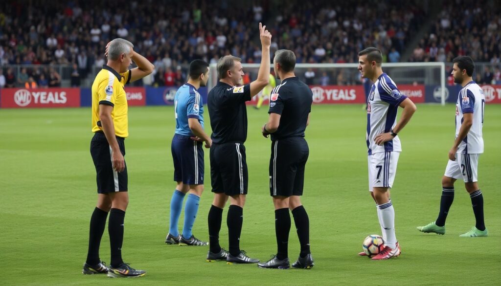 Как судьи оценивают игру после финального свистка - иллюстрация