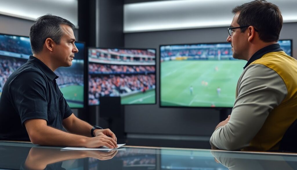 Оценка судейства по глухим и несложным матчам - иллюстрация