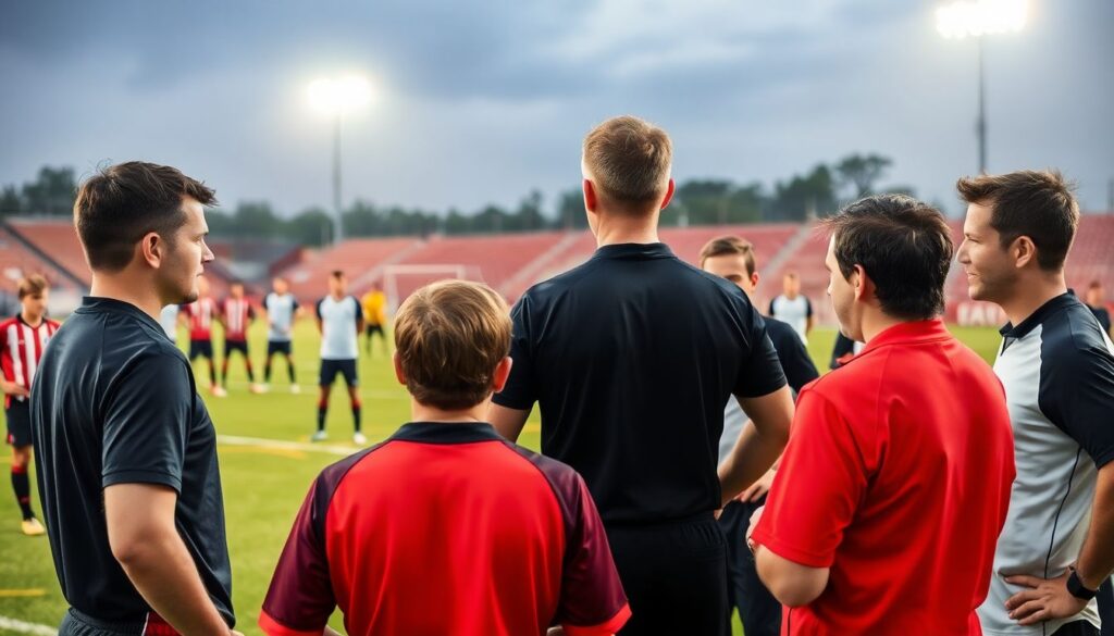 Как судьи работают с дисциплиной на поле - иллюстрация