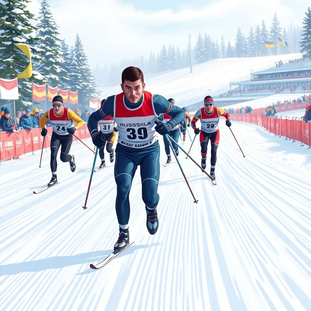 Русский лыжник Иван Горбунов триумфально выиграл спринт Кубка России в Сыктывкаре