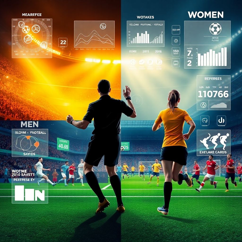 Судейские ошибки в мужском и женском футболе: сравнение и ключевые различия