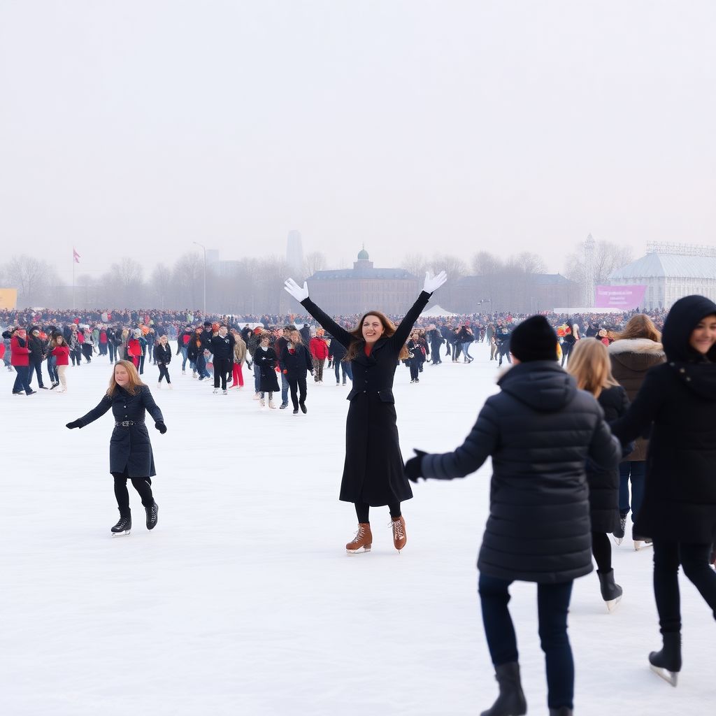 Фигуристки-чемпионки в мороз: Загитова, Медведева и Трусова ставят мировой рекорд