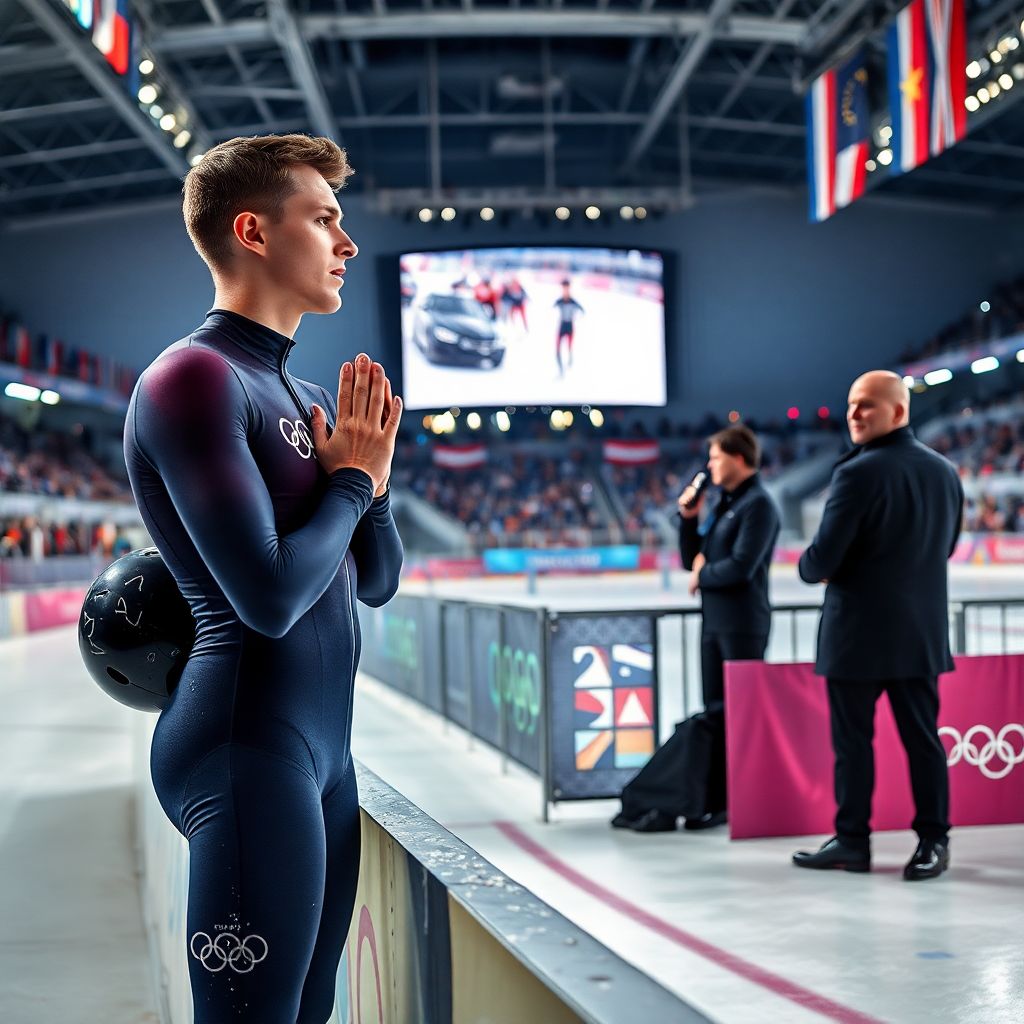 Шорт-трекист Иван Посашков: болезненный дебют и дисквалификация на ОИ‑2026