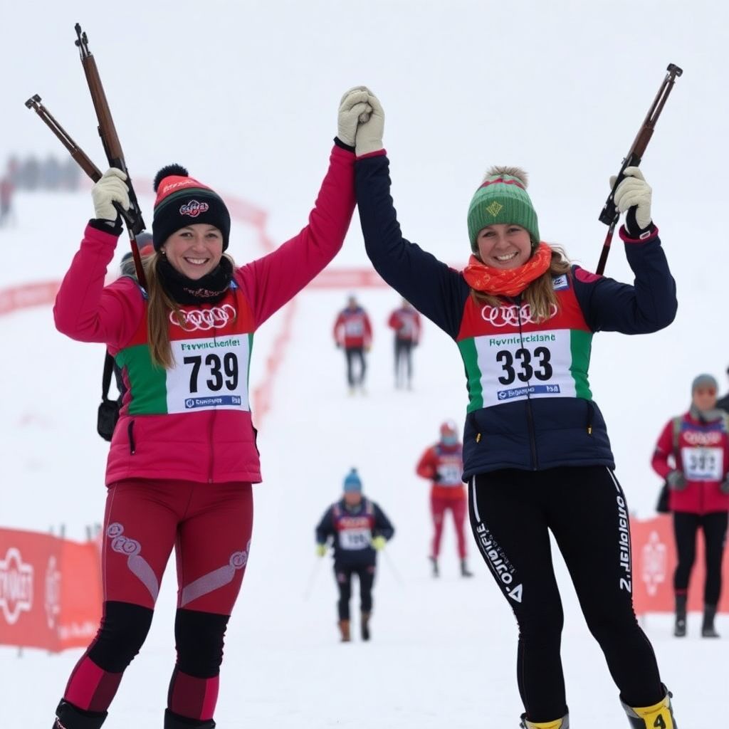 Чемпионат России: женская биатлонная эстафета и триумф Свердловской области