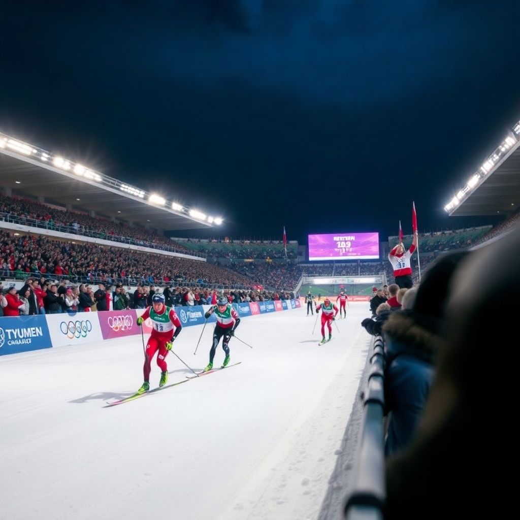 Чемпионат России по биатлону: Халили уступил эстафету, но взял золото
