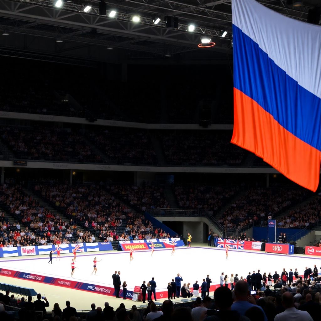 Запрет российского флага в Клуже угрожает чемпионату мира по художественной гимнастике