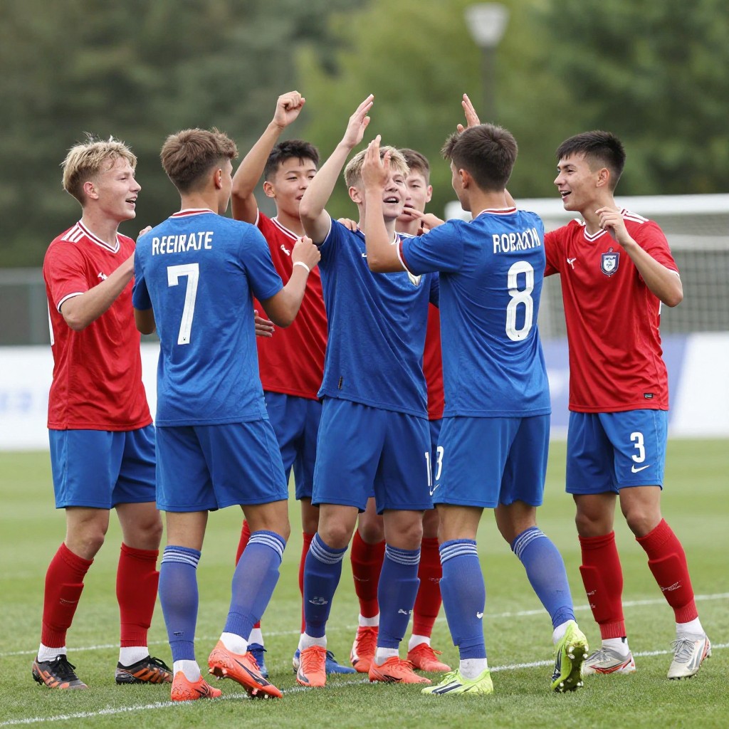 Сборная России U-15 выиграла второй матч на турнире ФИФА, общий счет — 19:0